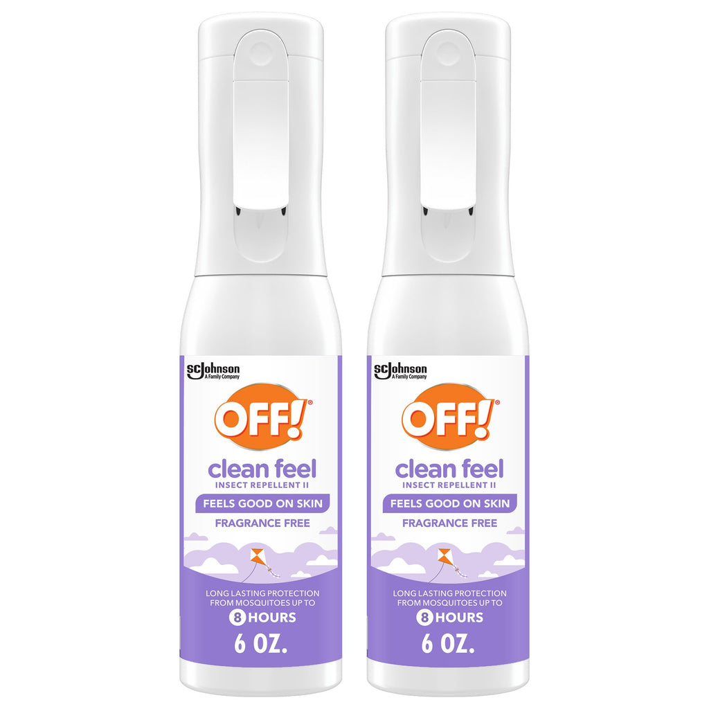 OFF Clean Feel Insect Repellent Spray with Picaridin