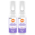OFF Clean Feel Insect Repellent Spray with Picaridin
