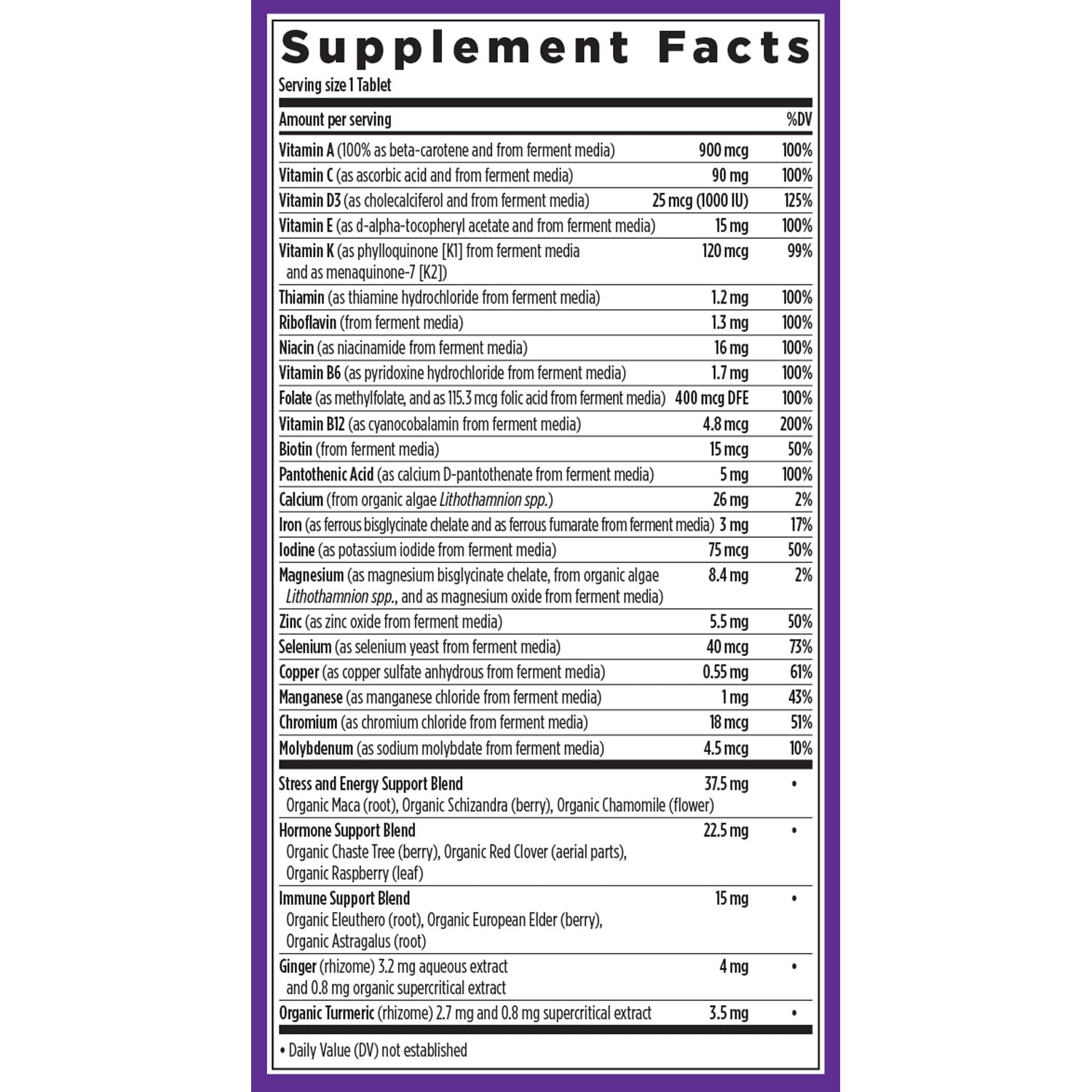 New Chapter Multivitamin: Every Woman's One Daily

