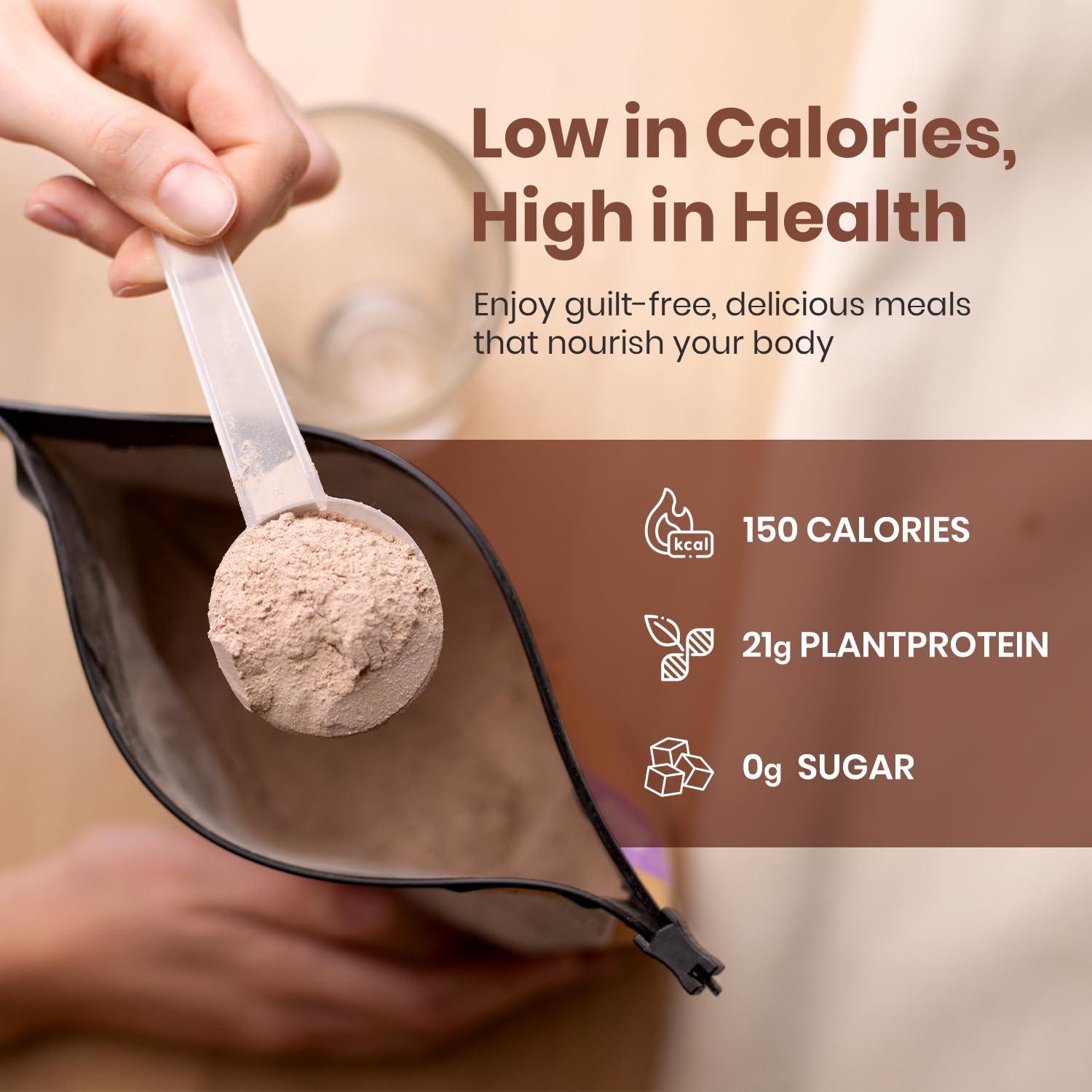 UpNourish Plant-Based Protein Powder with Probiotics

