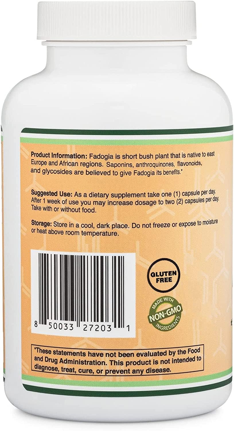 Double Wood Fadogia Agrestis Plant-Based Extract Supplement

