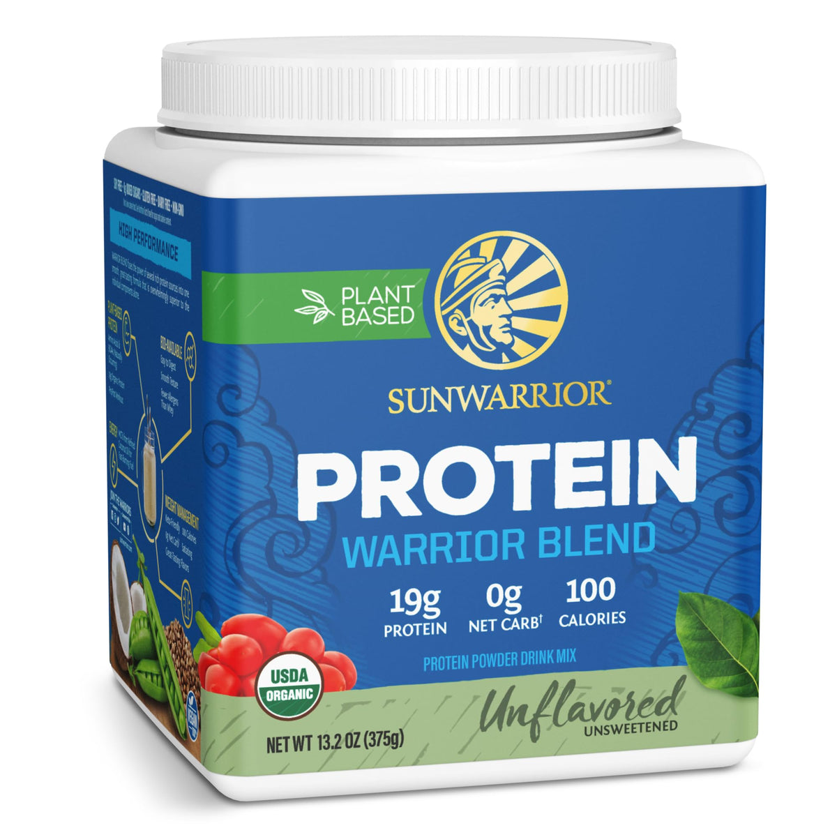 Sunwarrior Warrior Blend Organic Plant-Based Protein Powder