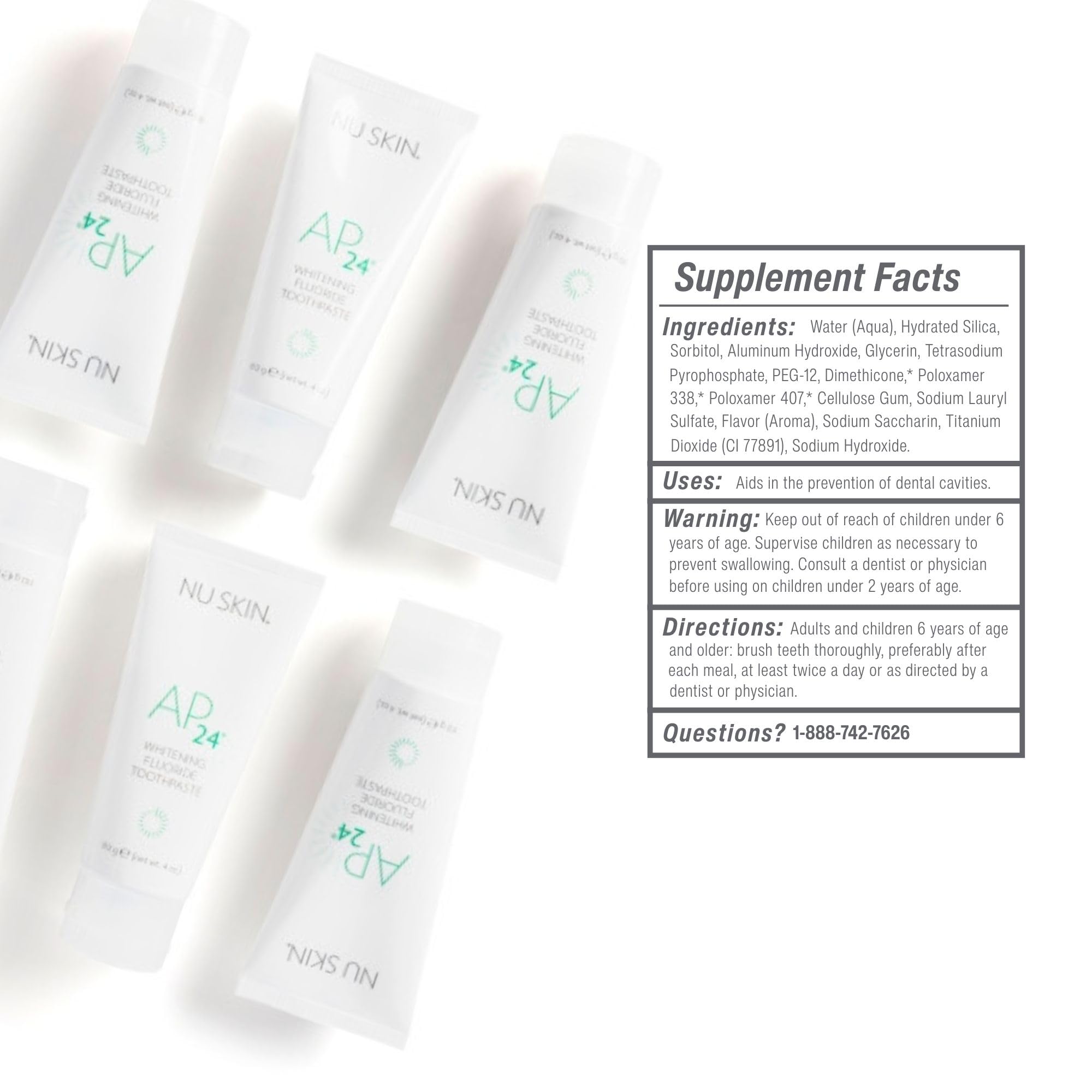 AP 24 Whitening Toothpaste by Nu Skin | Enamel-Safe

