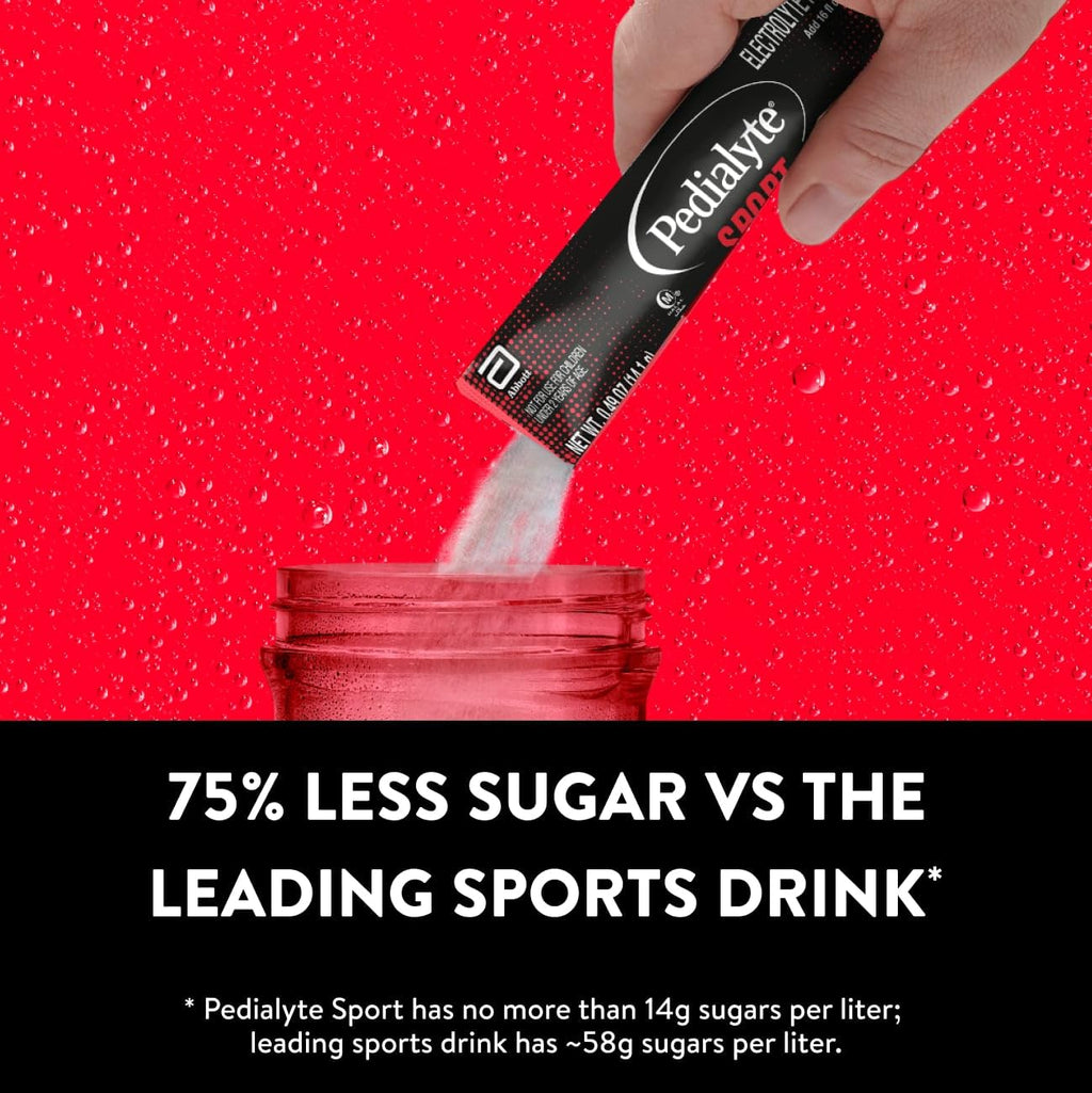 Pedialyte Sport Electrolyte Powder for Fast Hydration

