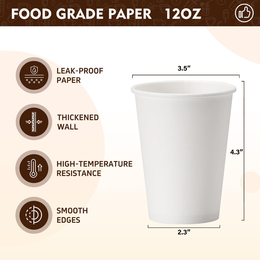 YEEHAW Disposable Paper Cups for Hot Beverages | To-Go

