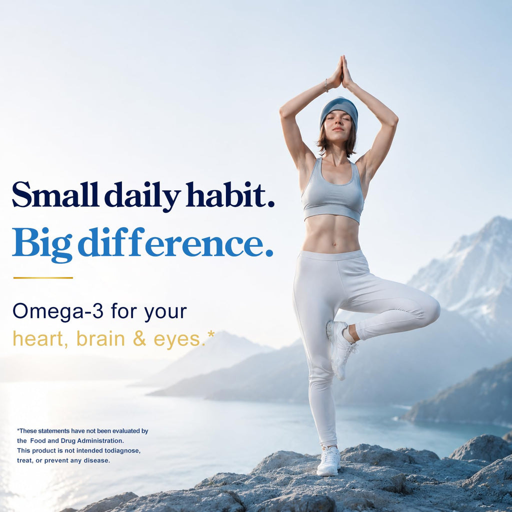 Omega-3 Fish Oil Supplements 4200mg Mini Softgels

