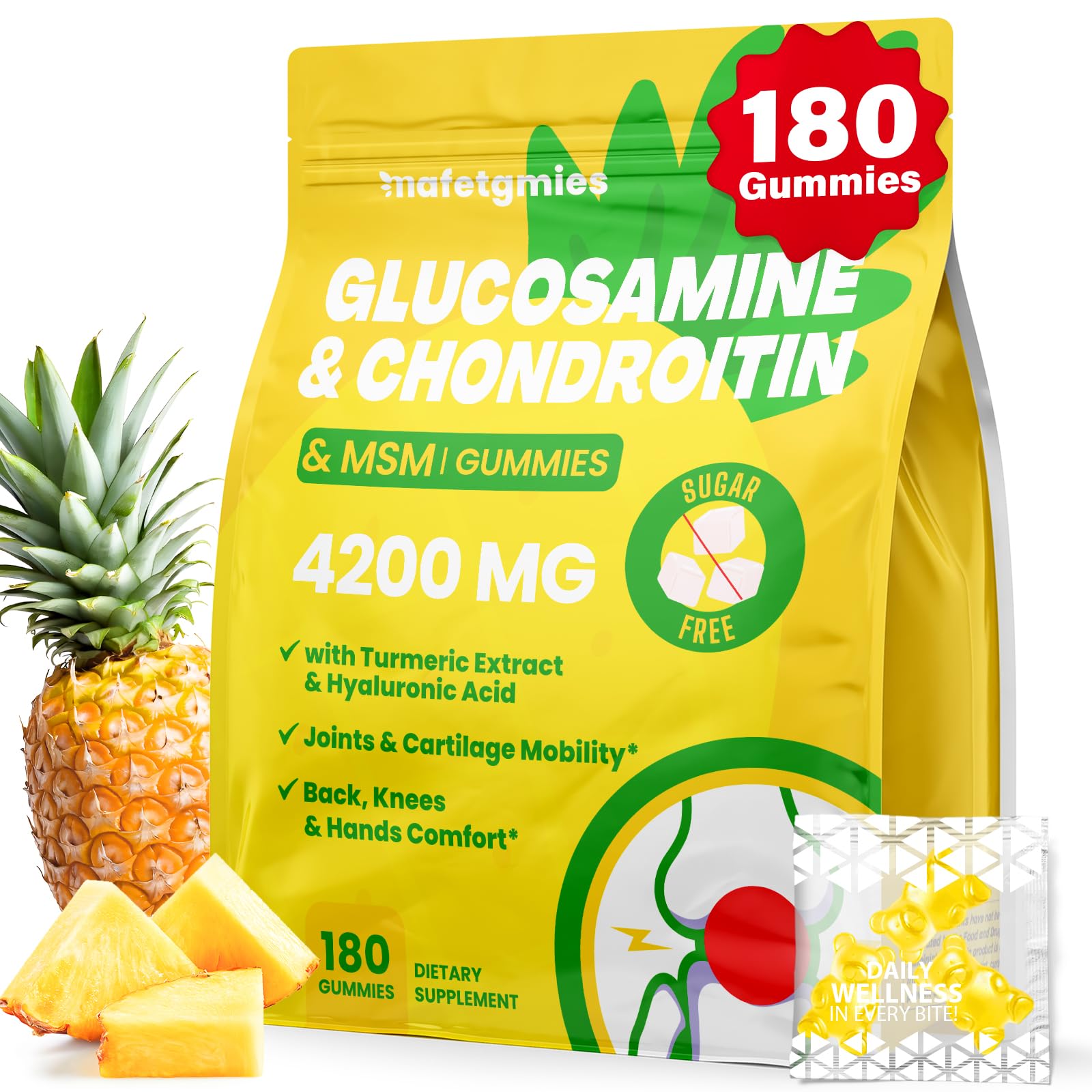 Glucosamine Chondroitin Gummies for Joint Health | Easy Chew

