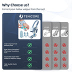 Bunion Corrector for Toe with Cold Pad | Precise Realignment

