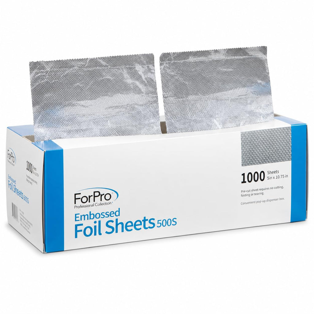 ForPro Embossed Pop-Up Hair Foil Sheets | Salon Color

