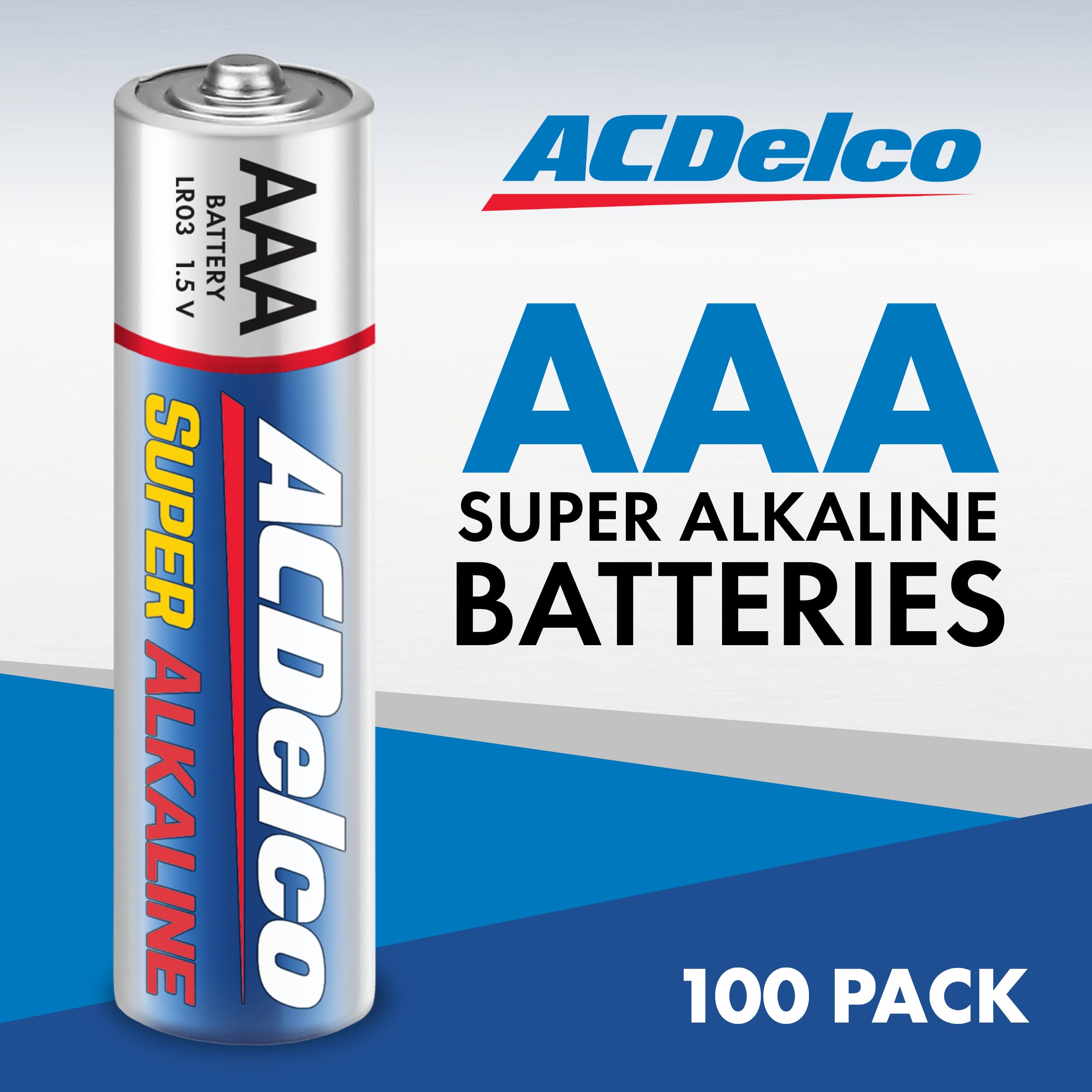 ACDelco AAA Alkaline Batteries - 1.5V Power

