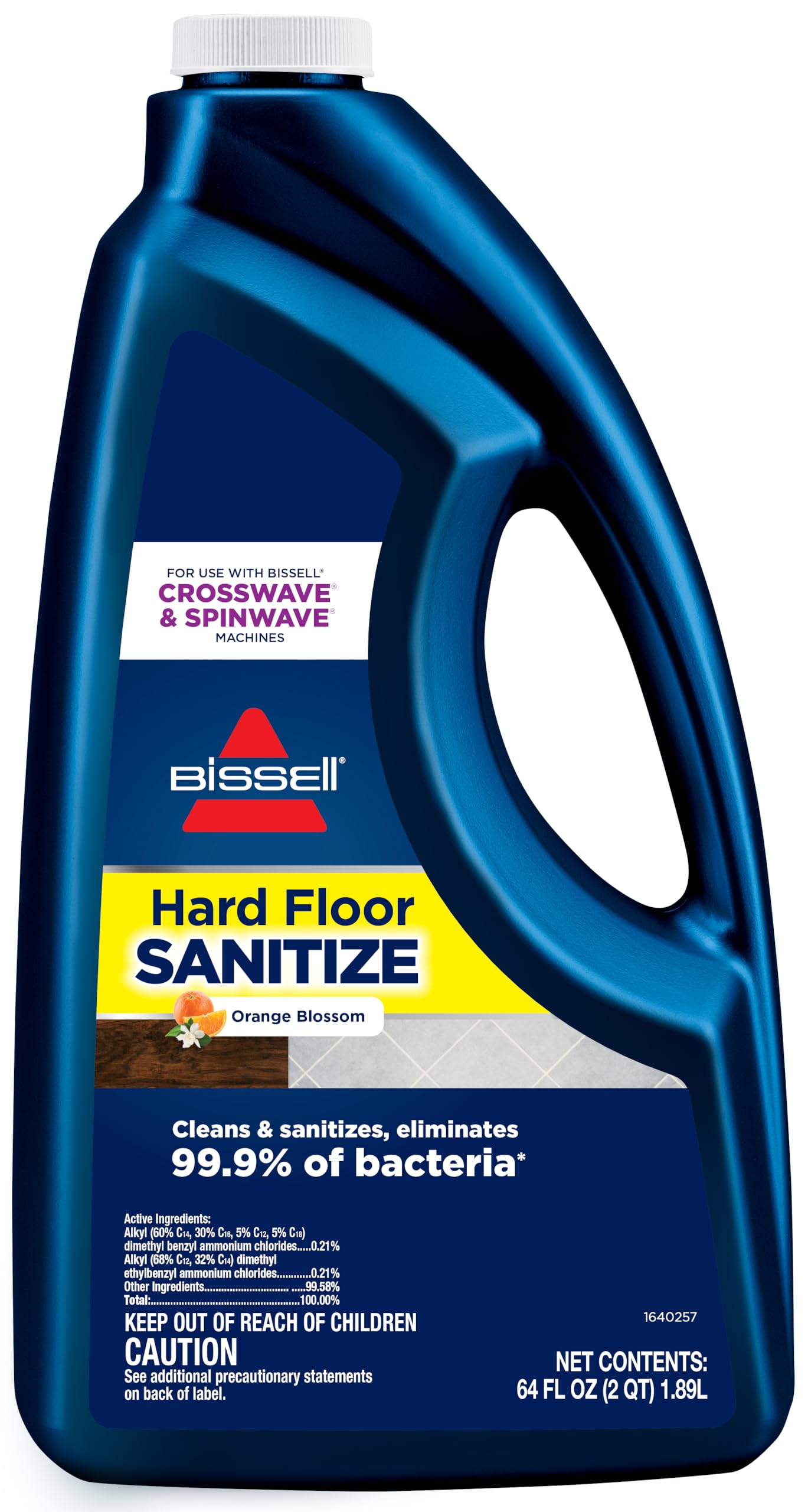 BISSELL Hard Floor Sanitize Solution CrossWave & SpinWave