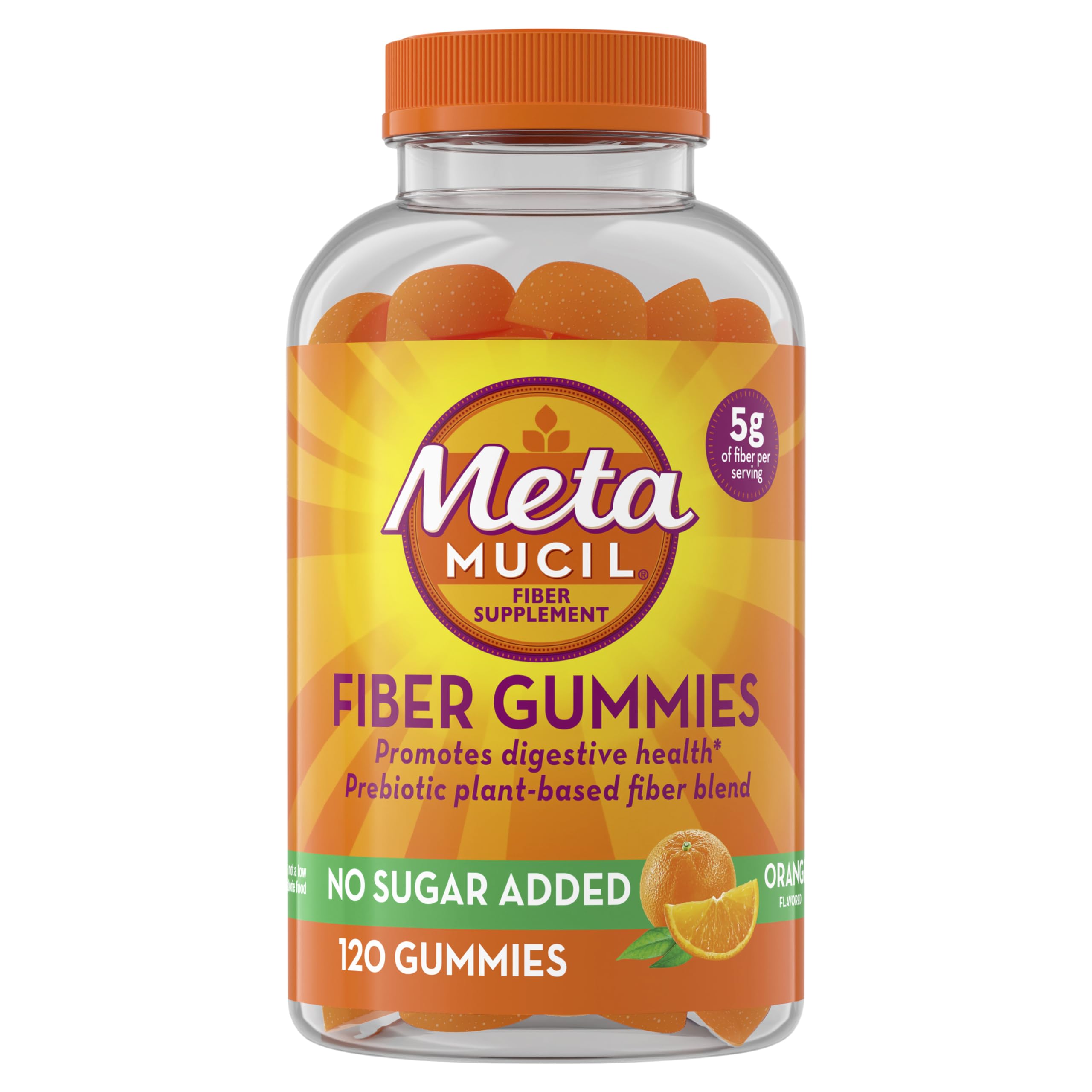Metamucil Fiber Gummies for Adults | Plant-Based 5g Fiber

