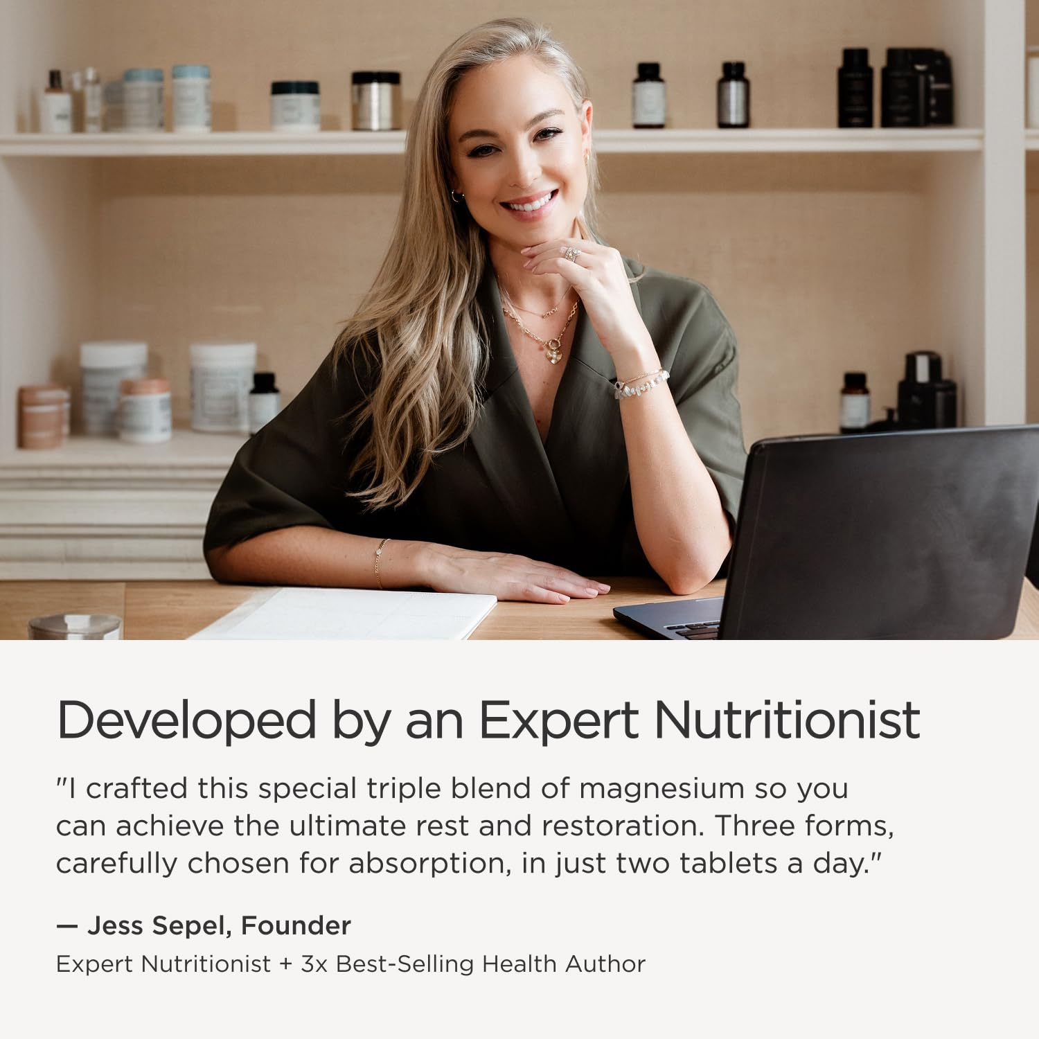 JSHealth Magnesium Sleep Support Supplement

