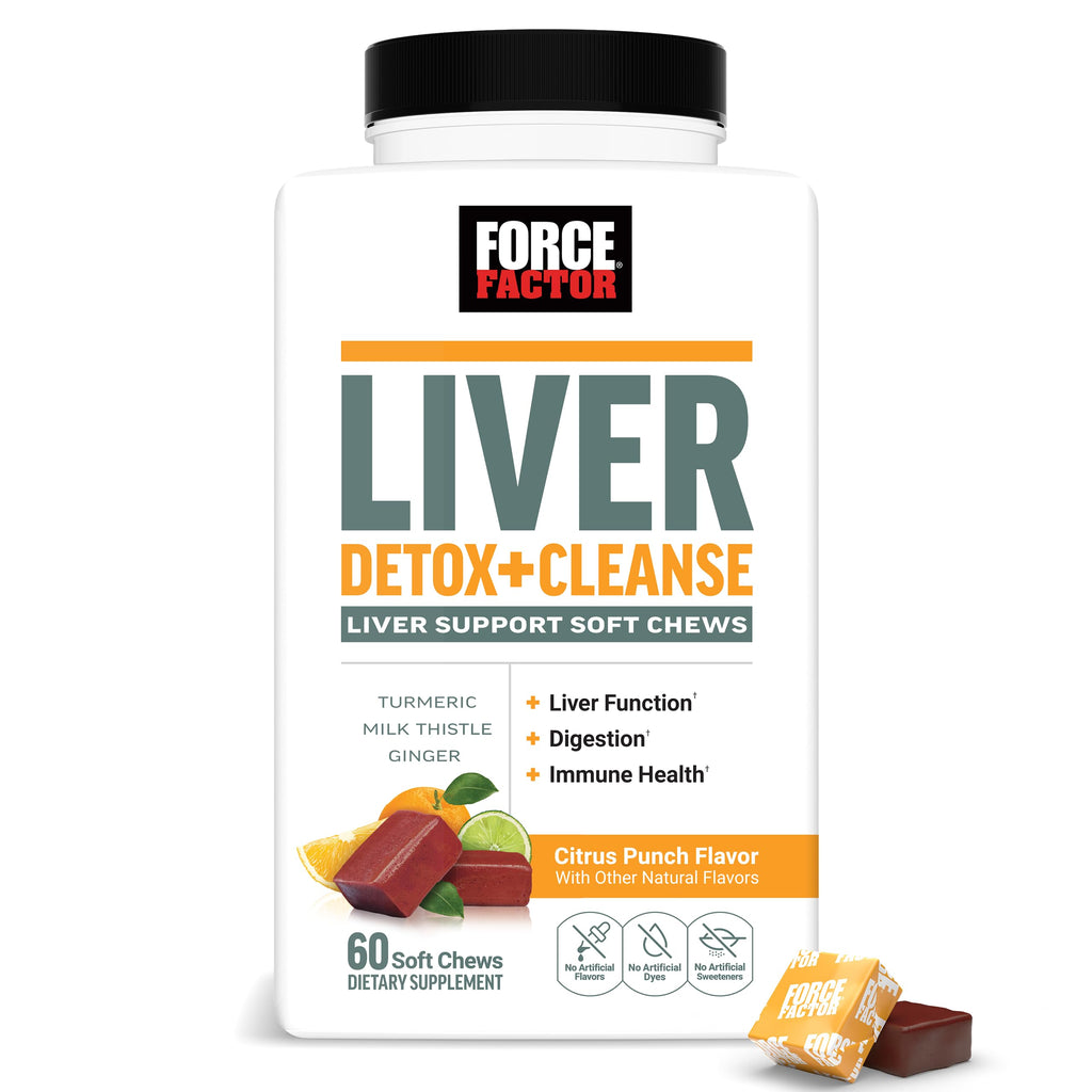 Force Factor Liver Detox + Cleanse Dietary Supplement

