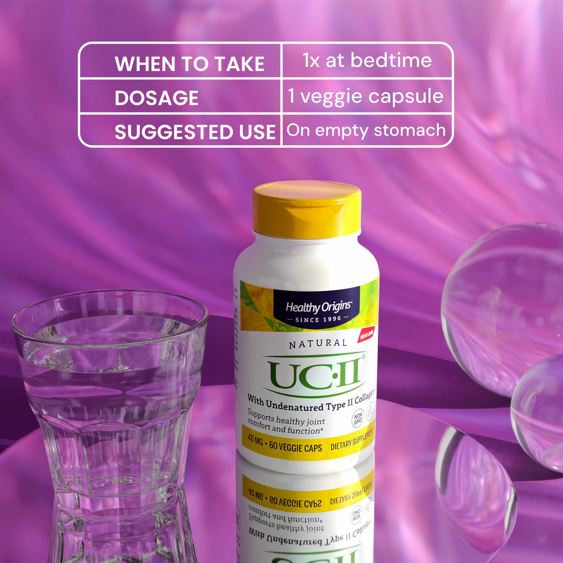 Healthy Origins UC-II Type II Collagen Joint Support

