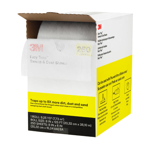 3M Easy Trap Sweep and Dust Sheets Disposable Floor Duster

