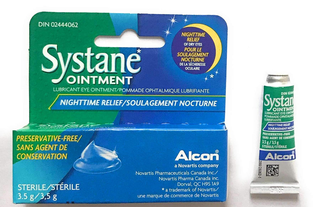Systane Nighttime Eye Ointment Overnight Dry Eye Relief

