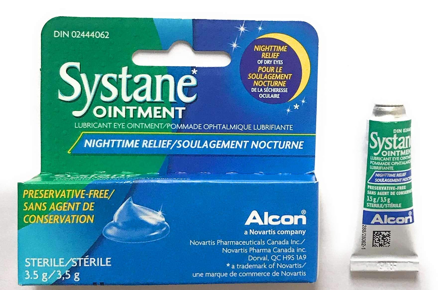 Systane Nighttime Eye Ointment Overnight Dry Eye Relief

