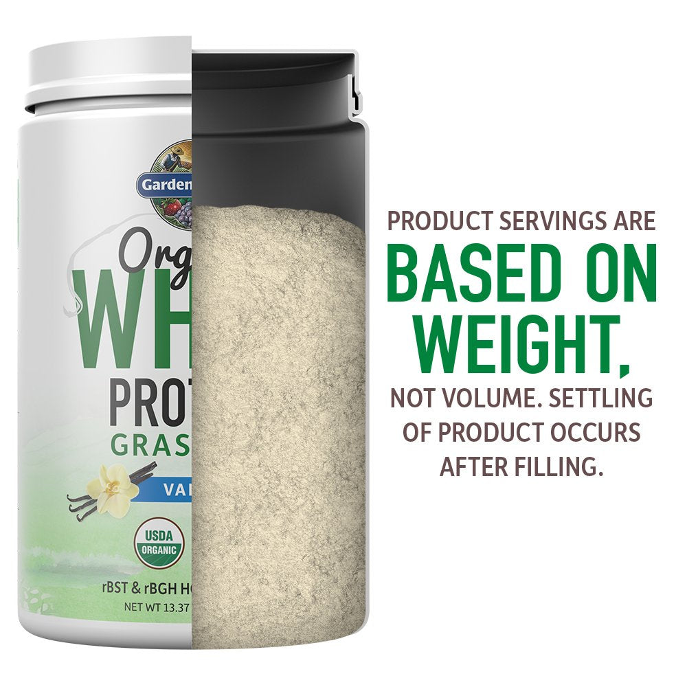 Garden of Life Grass Fed Whey Protein Powder with Probiotics

