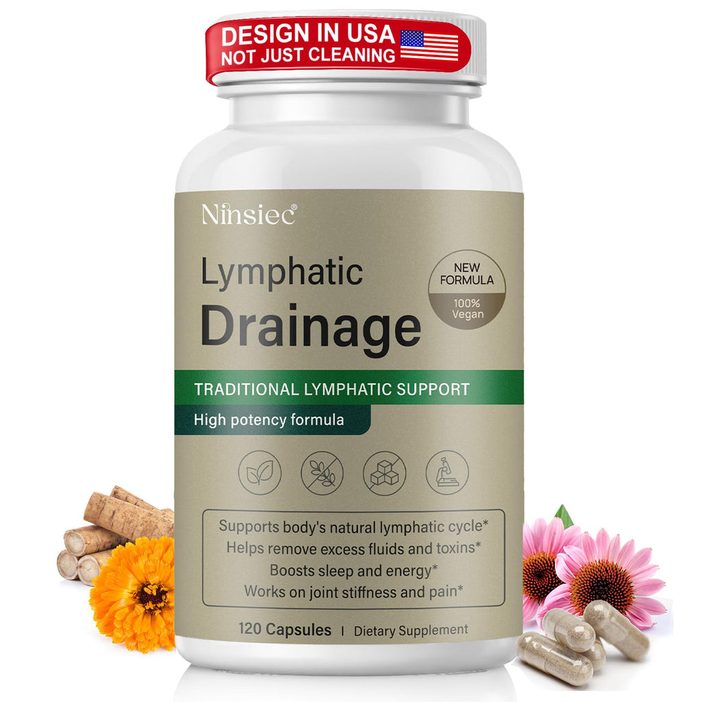 Ninsiec Lymphatic Drainage Herbal Supplements


