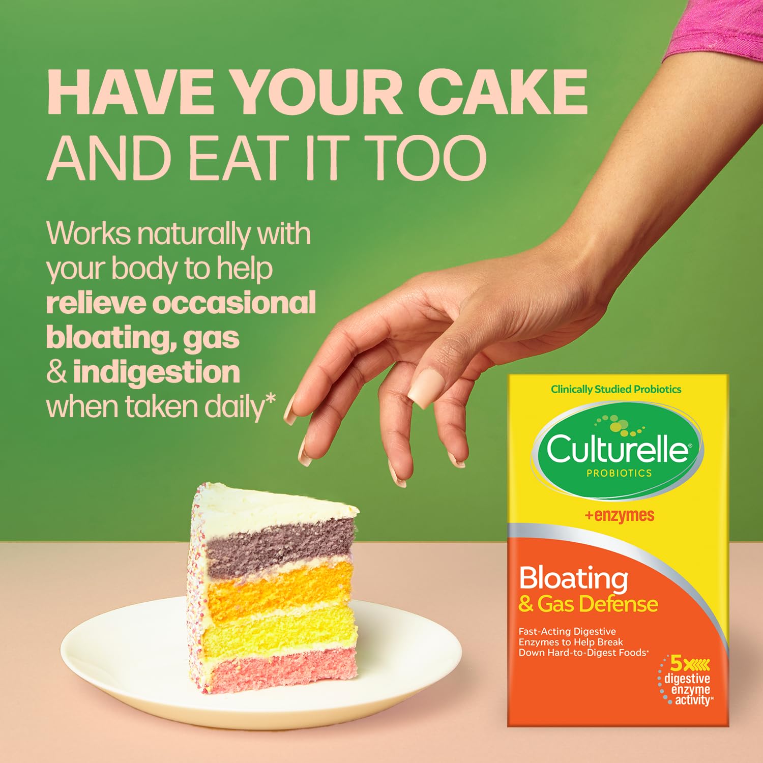 Culturelle Bloating & Gas Defense Digestive Enzymes

