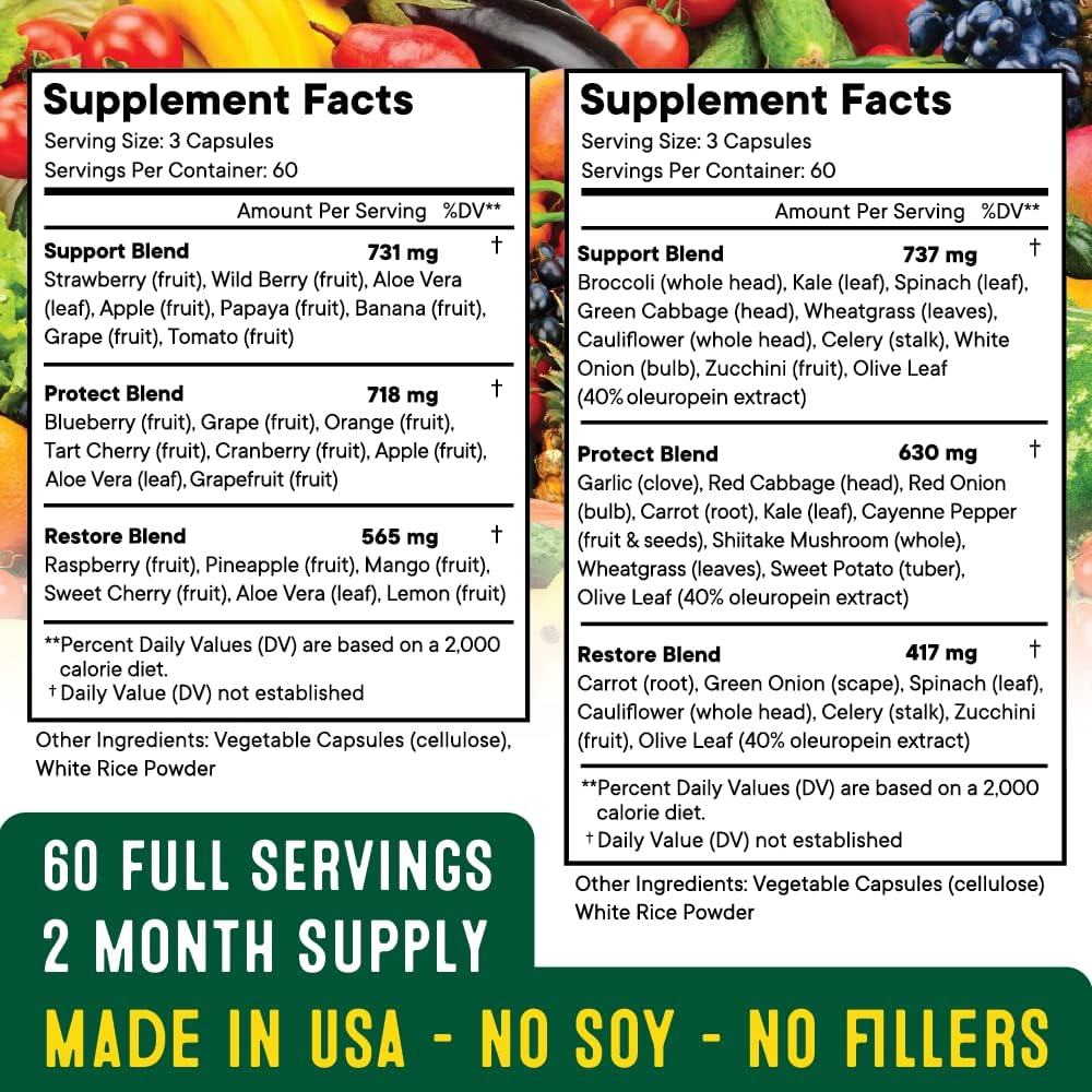 Fruits & Veggies Supplement with Beta-Carotene

