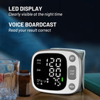 Wrist Blood Pressure Monitor by Oklar with Led Display

