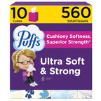 Puffs Ultra Soft Facial Tissues – Gentle Nose Comfort


