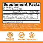 Doctor's Best CoQ10 with BioPerine Softgels | Heart Health


