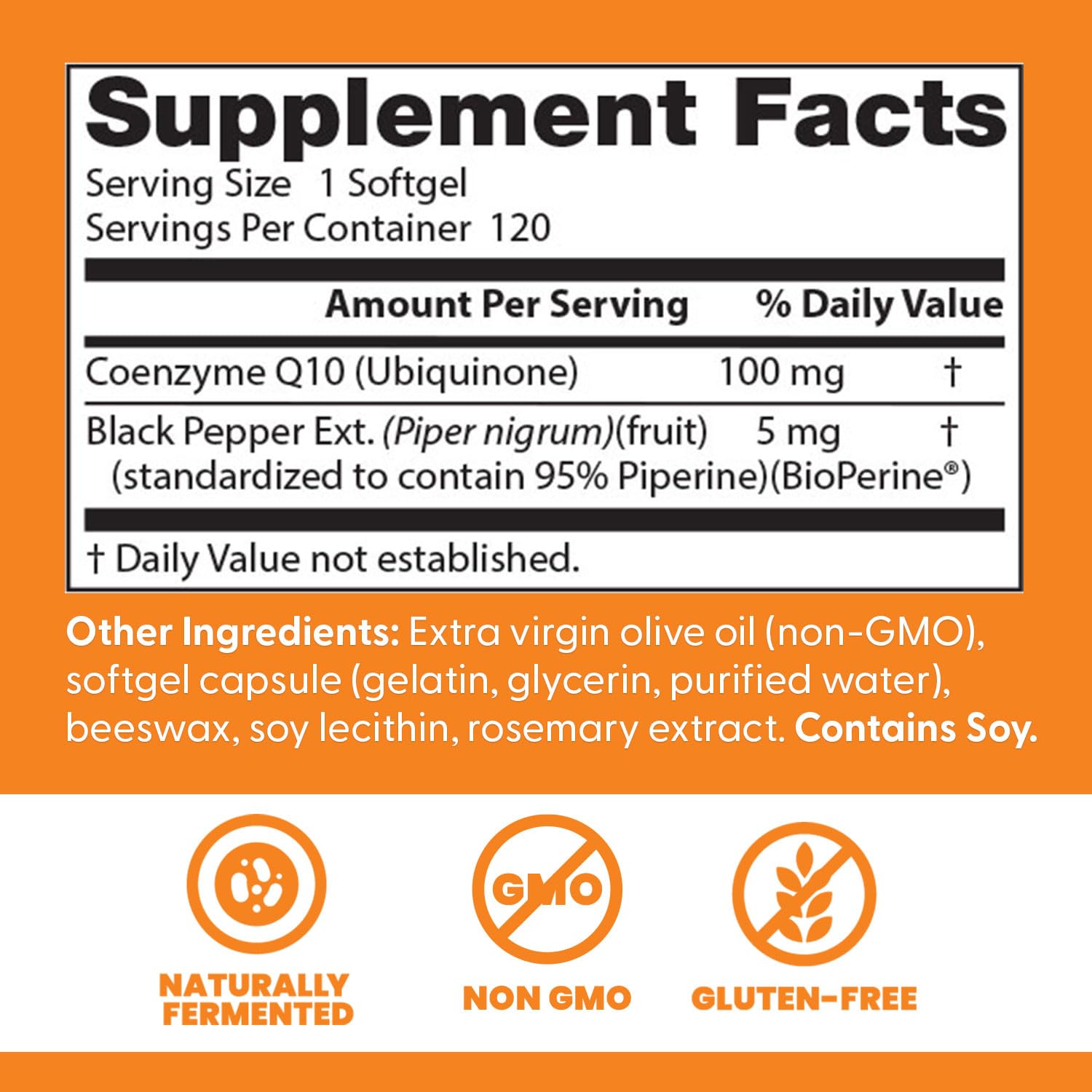 Doctor's Best CoQ10 with BioPerine Softgels | Heart Health

