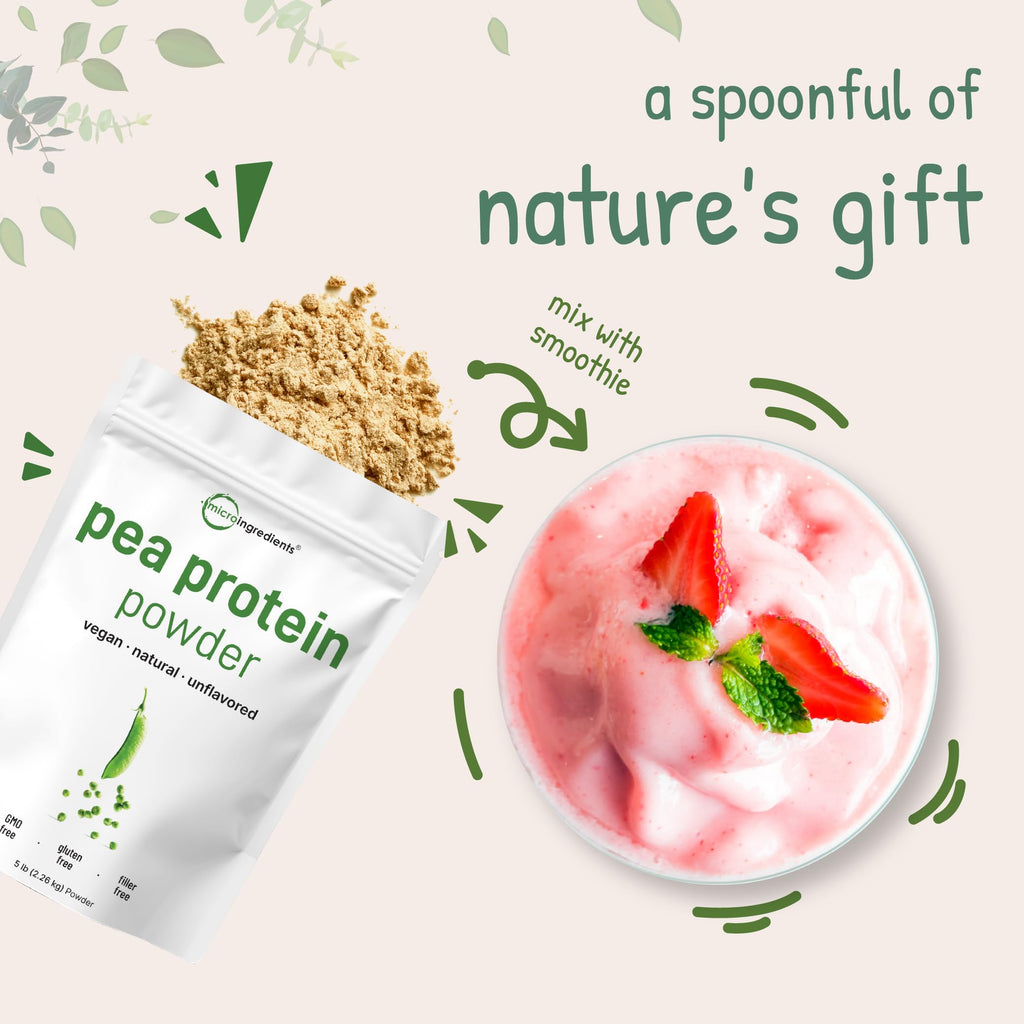 Micro Ingredients Pea Protein Powder – Complete Protein

