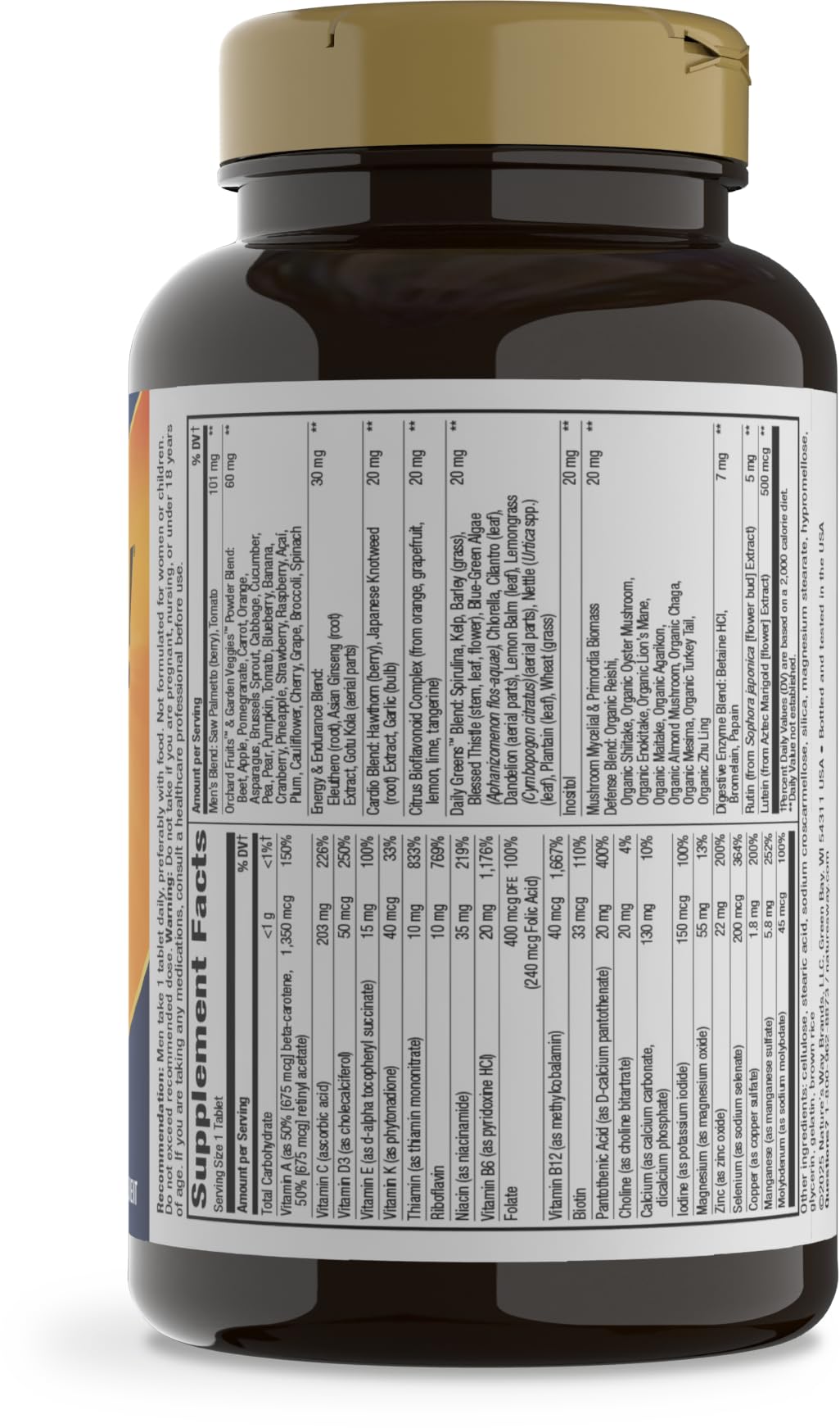 Alive Men's Multivitamin by Nature's Way - Ultra Potency

