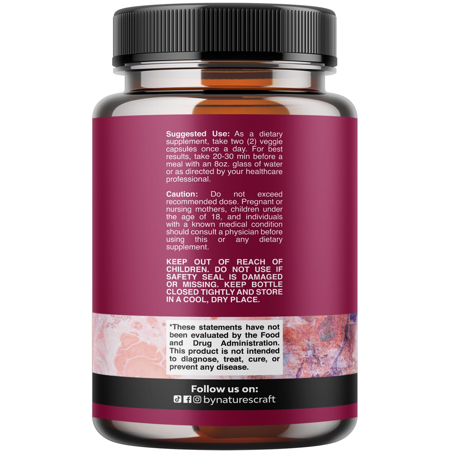 D Mannose with Cranberry Capsules Urinary Tract Health

