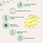 Micro Ingredients Cod Liver Oil Supplement

