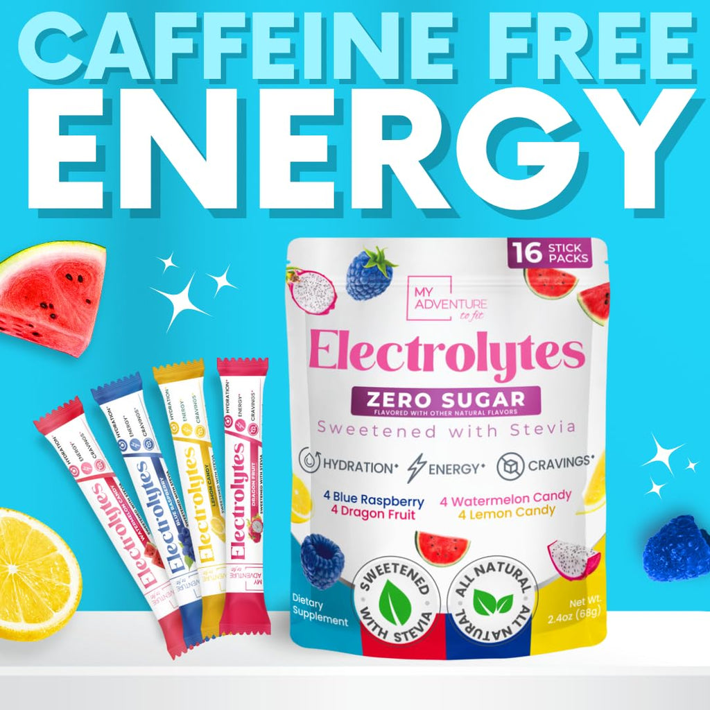 Electrolyte Powder Packets for Hydration | Sugar-Free

