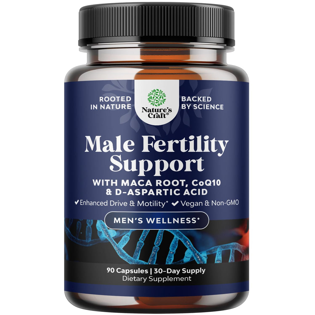 Male Fertility Supplement with CoQ10 & Maca

