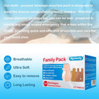 Hysimedy Adhesive Bandages Assorted Variety Pack

