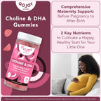 GOJOY NATURALS Prenatal Gummies with Choline & DHA

