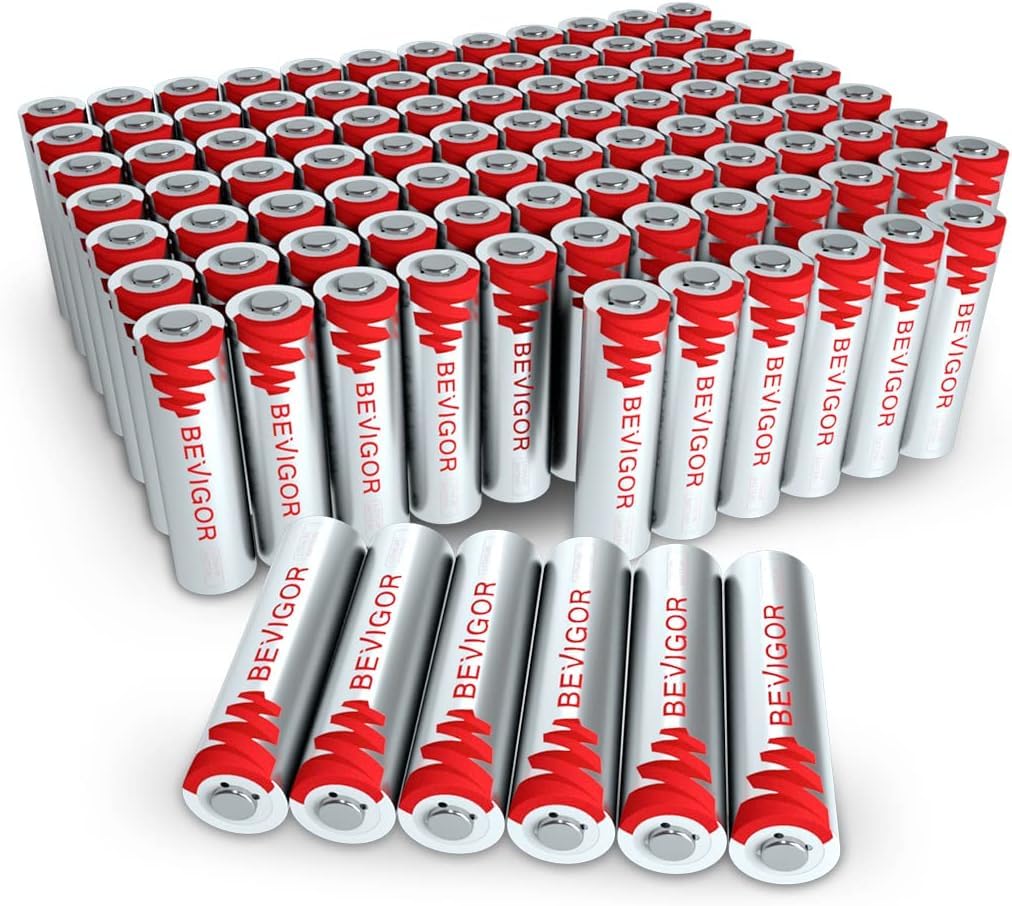 Bevigor Lithium Batteries - Long-Lasting 1.5V Power for Everyday Devices