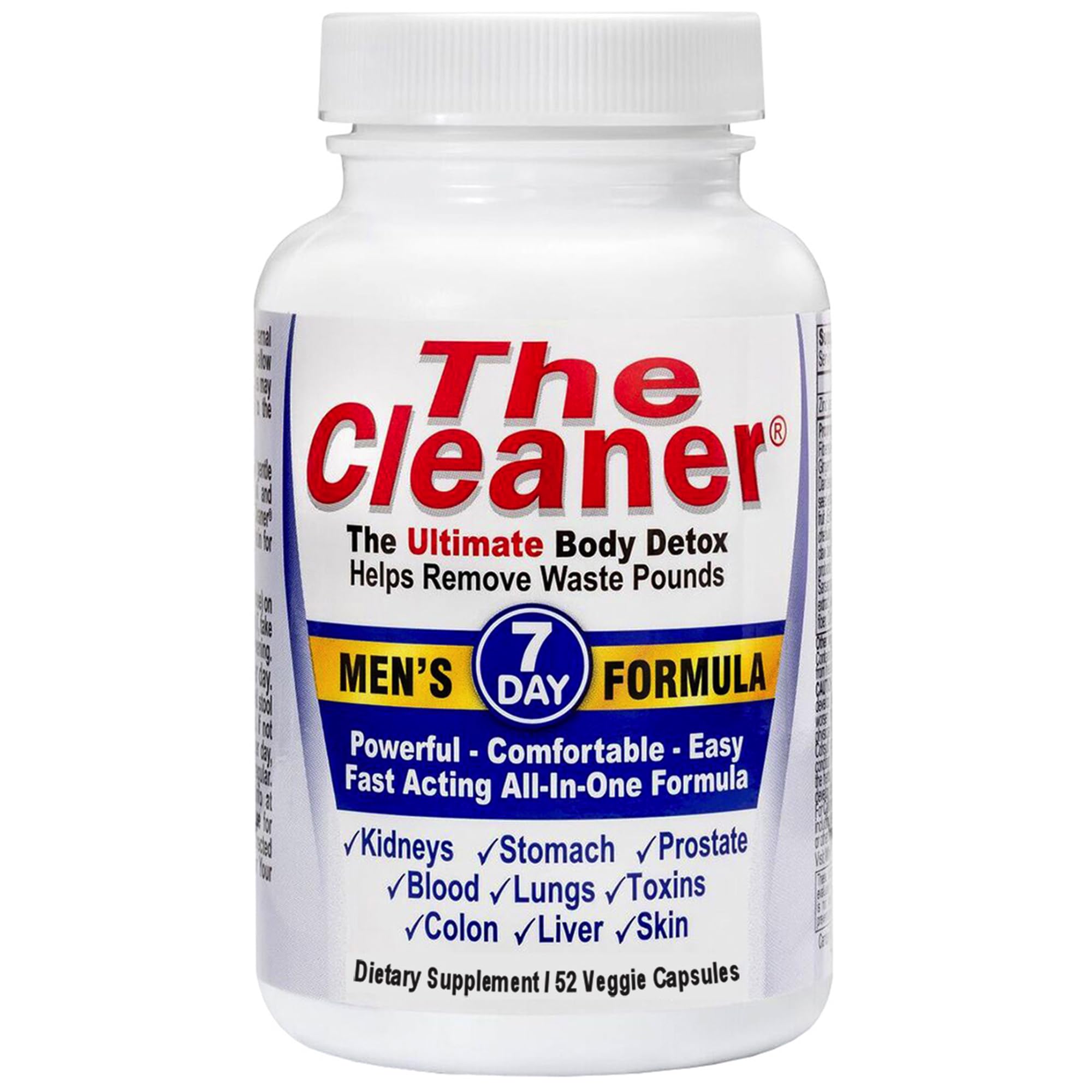 Century Systems The Cleaner Detox for Men - Complete Internal Cleansing Formula
