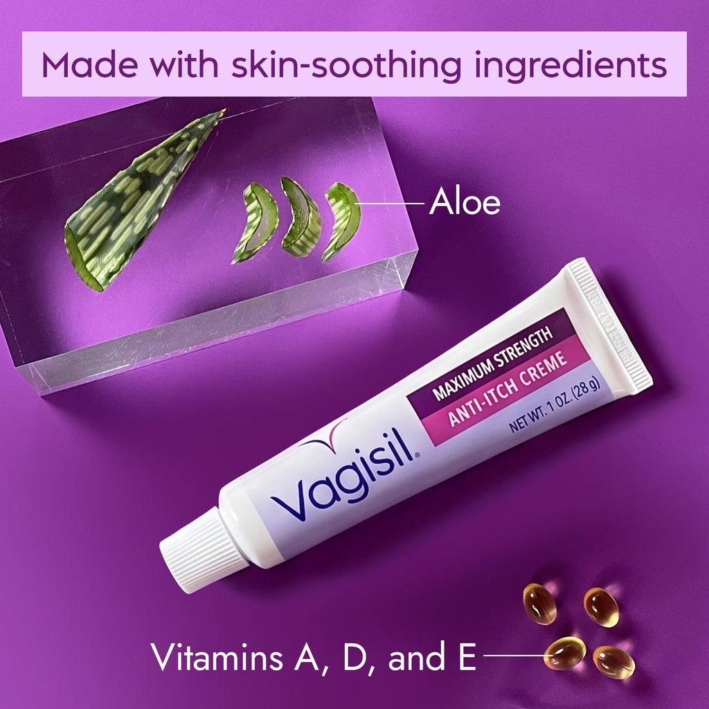 Vagisil Maximum Strength Anti-Itch Cream | Benzocaine

