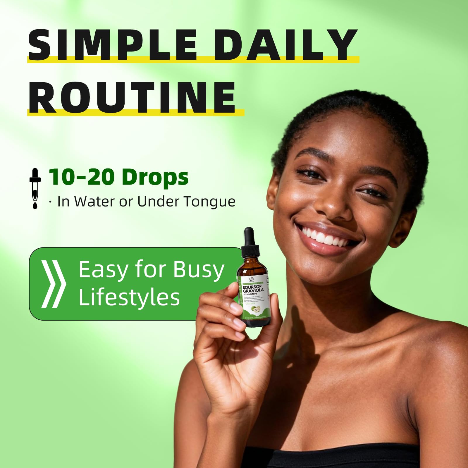 iMATCHME Soursop Graviola Liquid Drops for Immune Health

