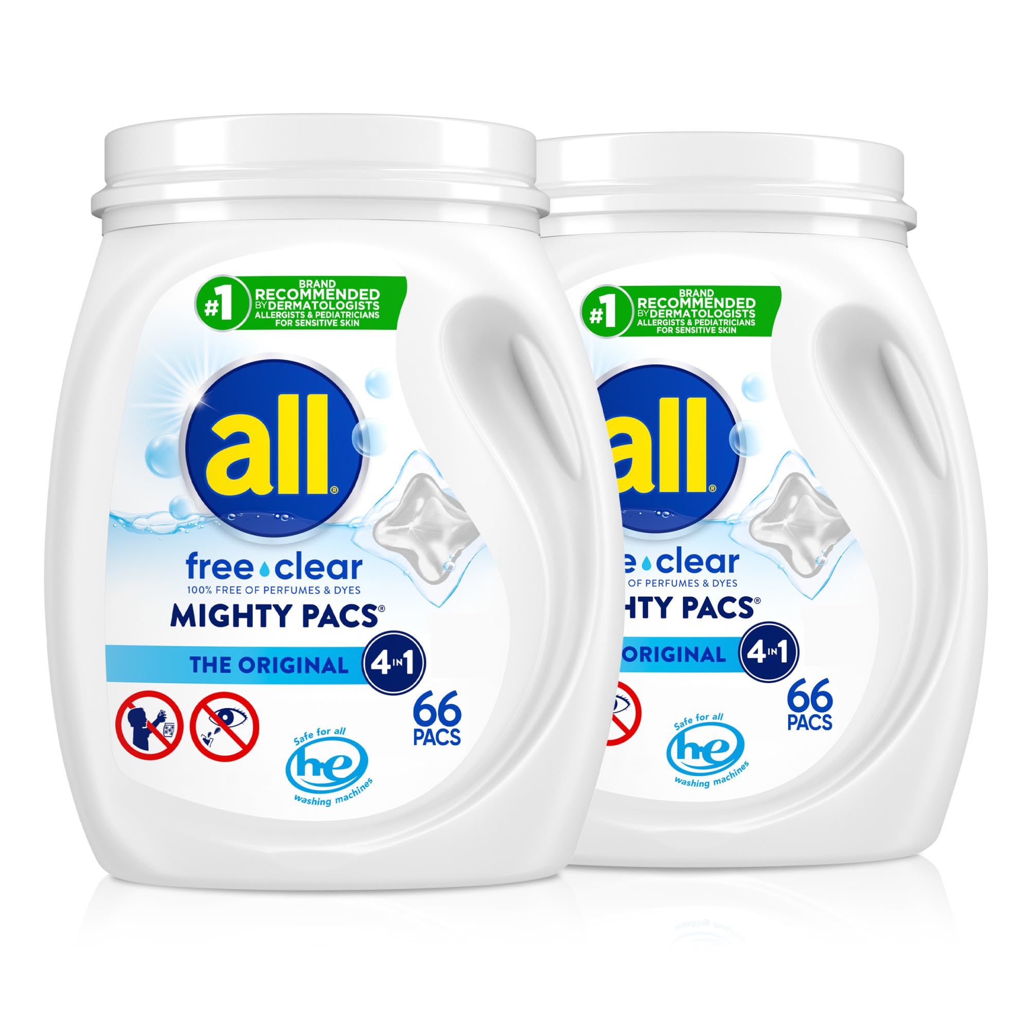 All Free Clear Unscented Laundry Detergent - Sensitive Skin

