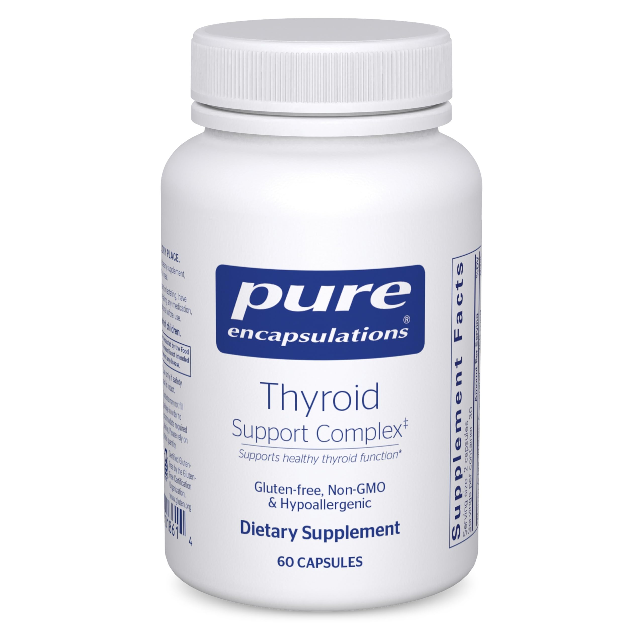 Pure Encapsulations Thyroid Support Complex | Non-GMO

