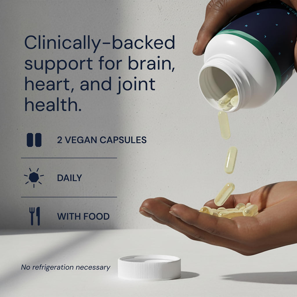 Blueprint Bryan Johnson Omega-3 Plant-Based Supplement

