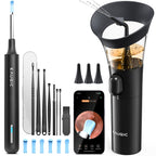 KAUGIC Ear Wax Removal with Camera One-Hand Ear Cleaner

