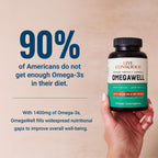 Live Conscious OmegaWell Omega-3 Fish Oil Softgels

