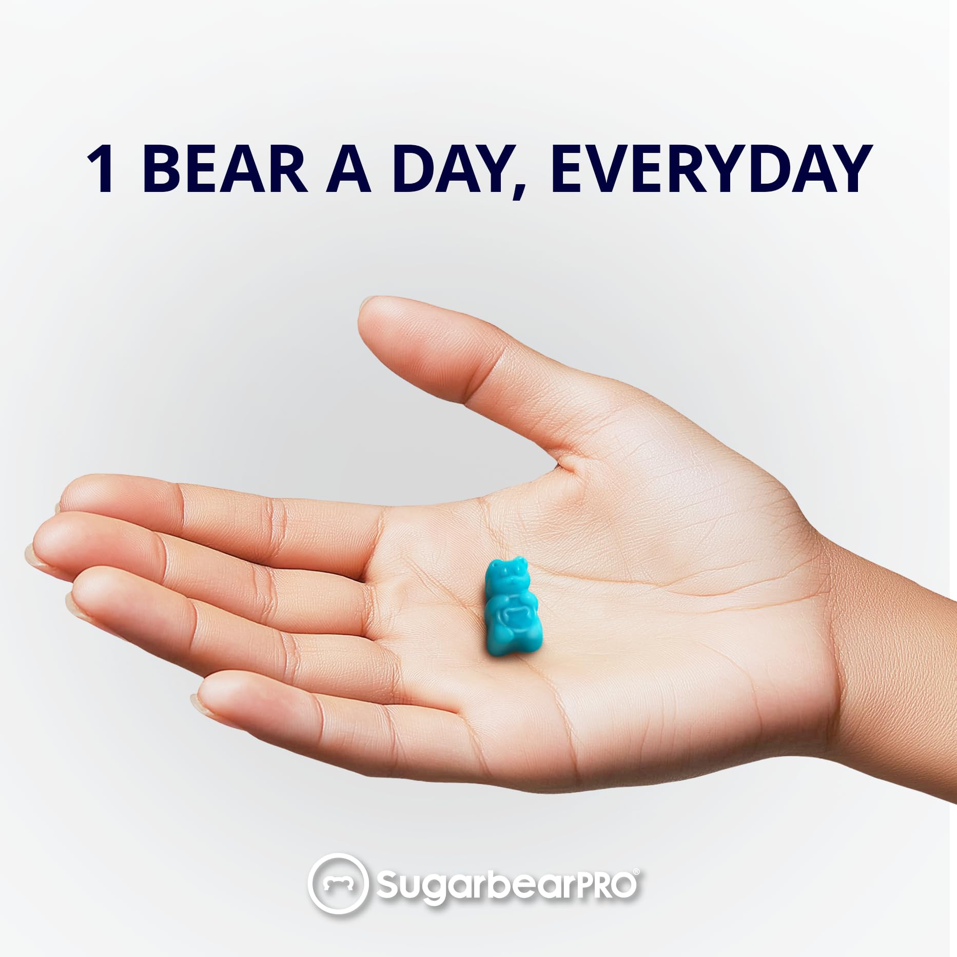 SugarbearPRO Hair Vitamin Gummy Biotin 6000mcg

