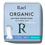 Rael Incontinence Pads for Women - Organic Cotton Cover

