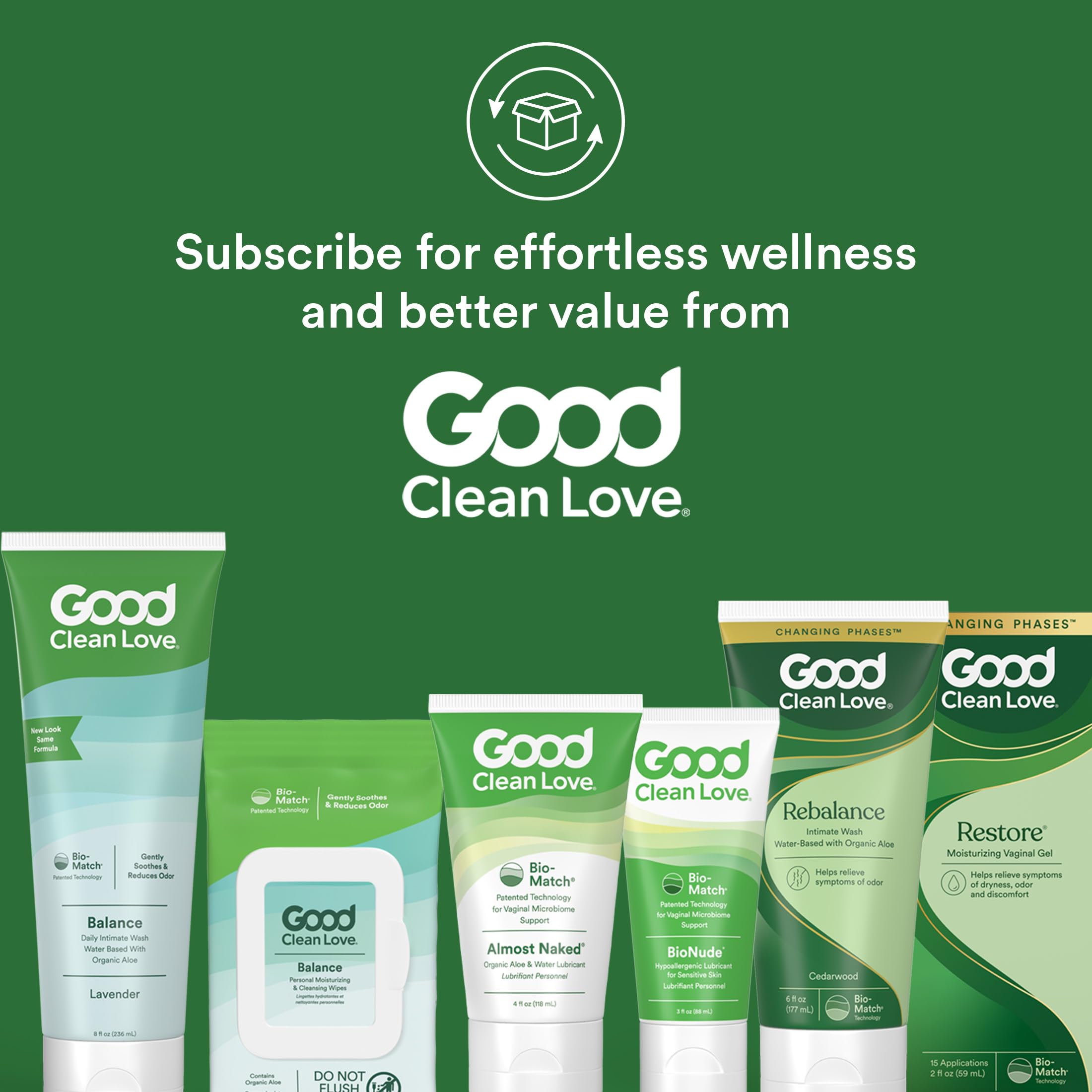Good Clean Love Rehydrate Vaginal Gel - Hyaluronic Acid


